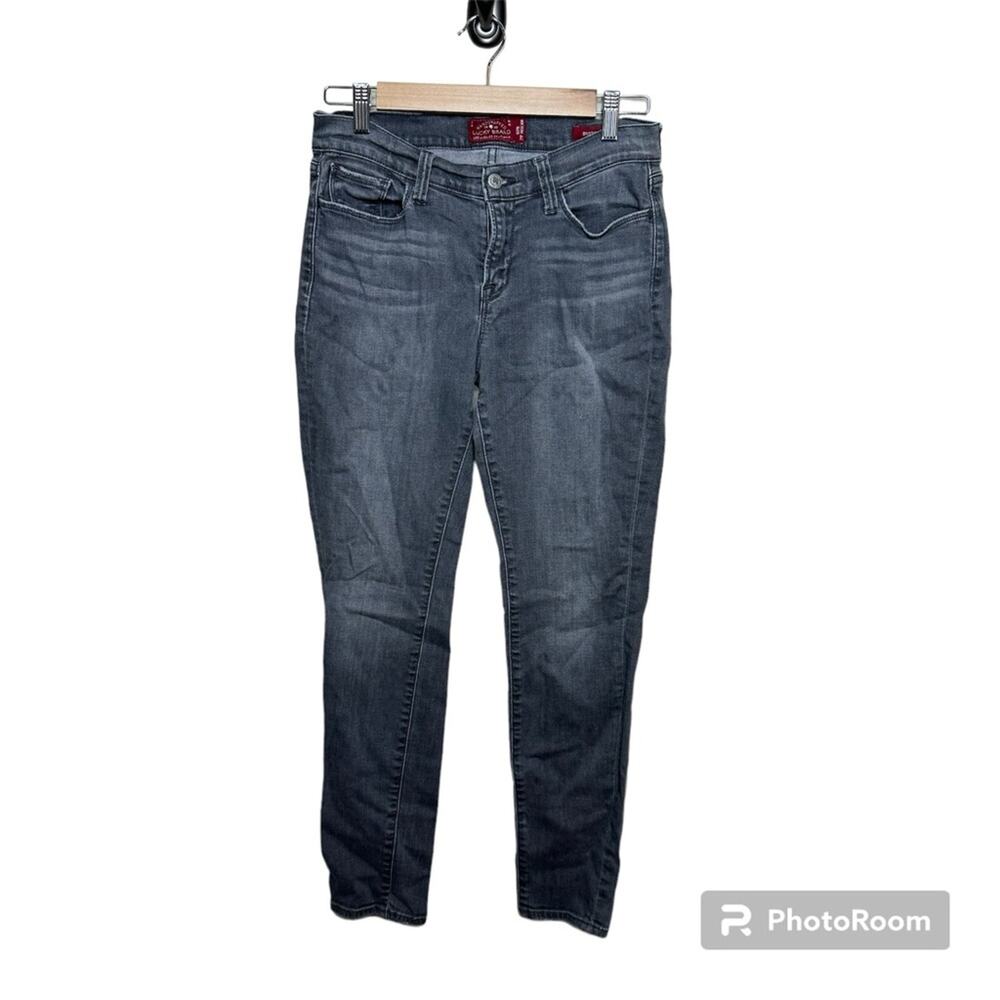 Lucky Brand Grey Faded Brooklyn Skinny Jean Size 6/28